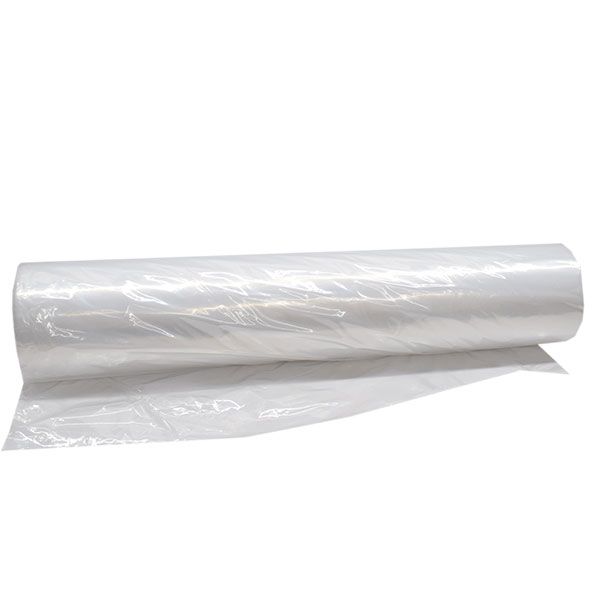 Clear Plastic Disposable Polythene Table Cover on roll 54'' x 220m